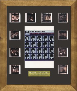 Beatles 'lit' Film Cell